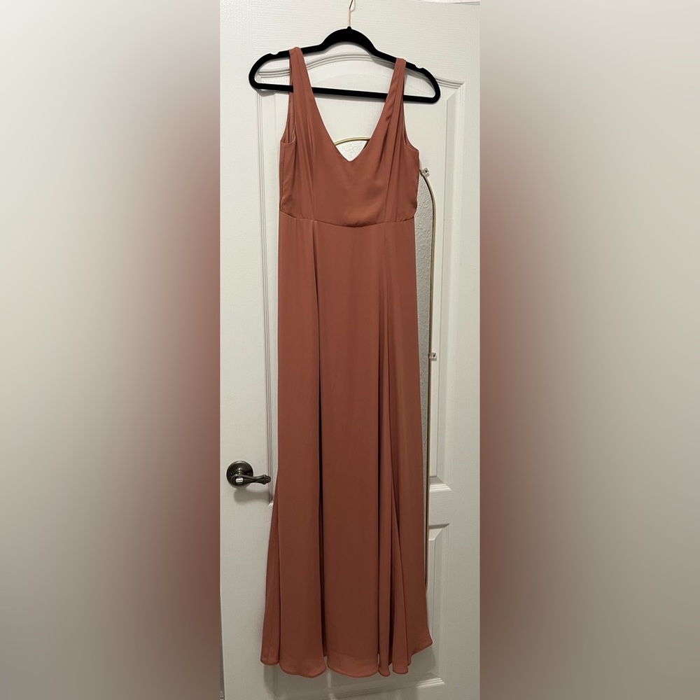 Show me your MuMu Jenn Maxi Dress Dusty Rose Size L